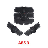 2/4/6/8pcs Set Hip Trainer Abdominal machine electric muscle stimulator ABS ems Trainer Body slimming Massage without retail box